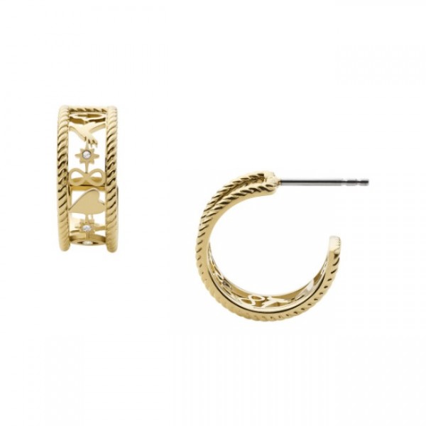 Дамски обеци Fossil JF04122710