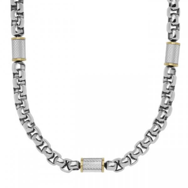 Мъжко колие Fossil JF04145998