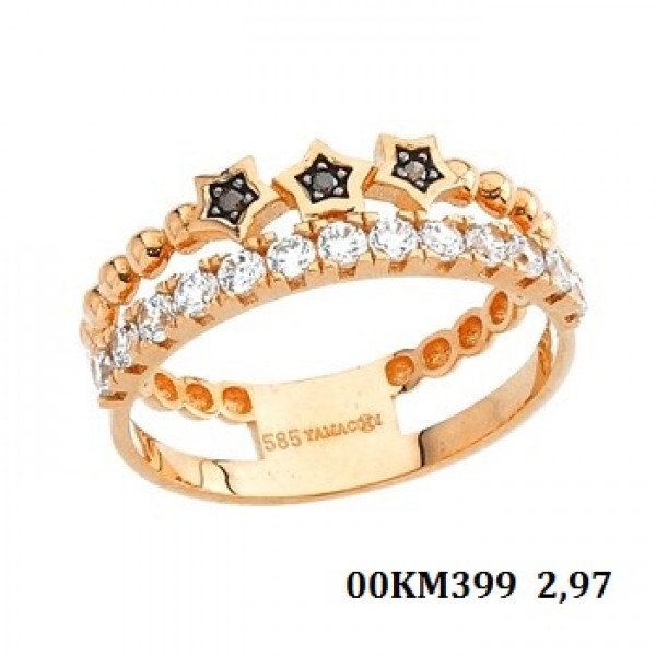 Златен пръстен YAMACHI OOKM399